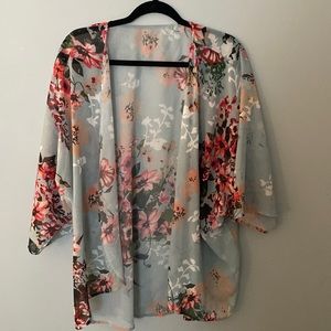 Floral Sheer Cardigan /Shawl🌷